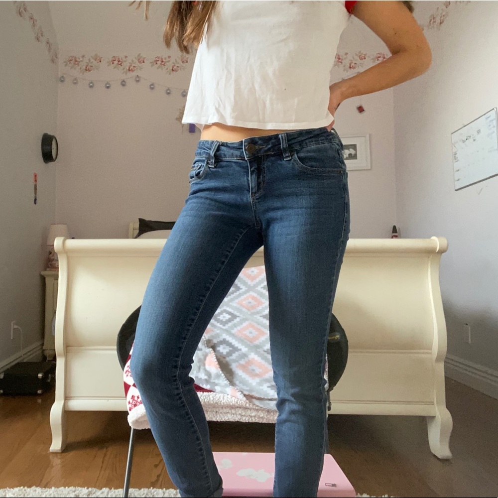 Garage Skinny Jeggings Low rise